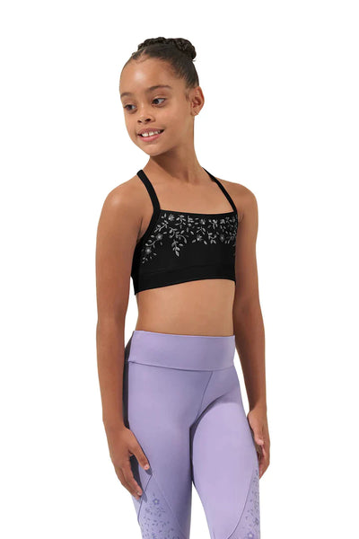 BLOCH ELSIE RACER BACK GIRLS CAMI CROP TOP