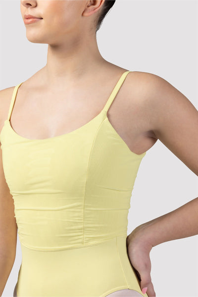 BLOCH FRANCA ROUCHED CAMISOLE LEOTARD