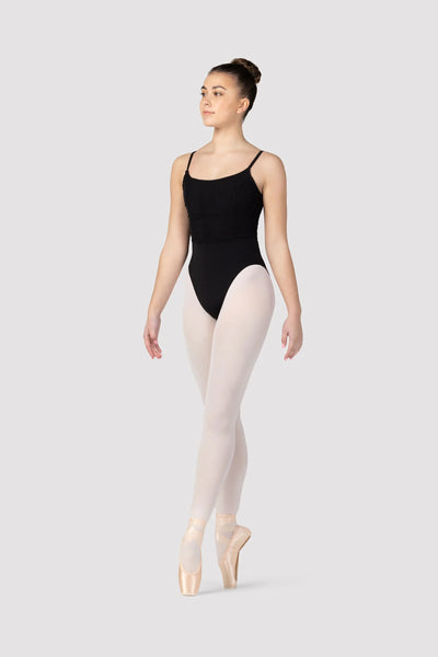 BLOCH FRANCA ROUCHED CAMISOLE LEOTARD