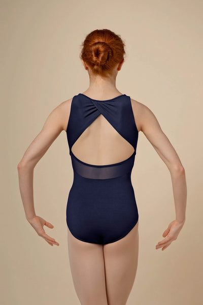 BLOCH MIRELLA SOFT PLEATED OPEN BACK LEOTARD