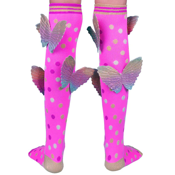 BUTTERFLY KNEE HIGH SOCKS