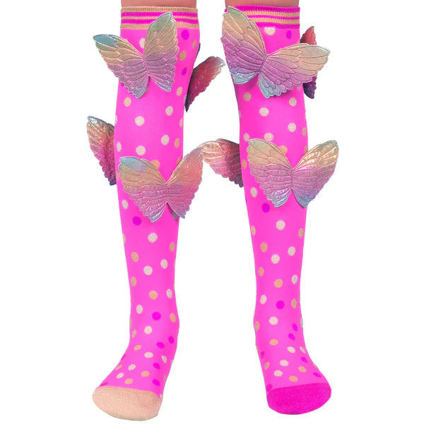 BUTTERFLY KNEE HIGH SOCKS