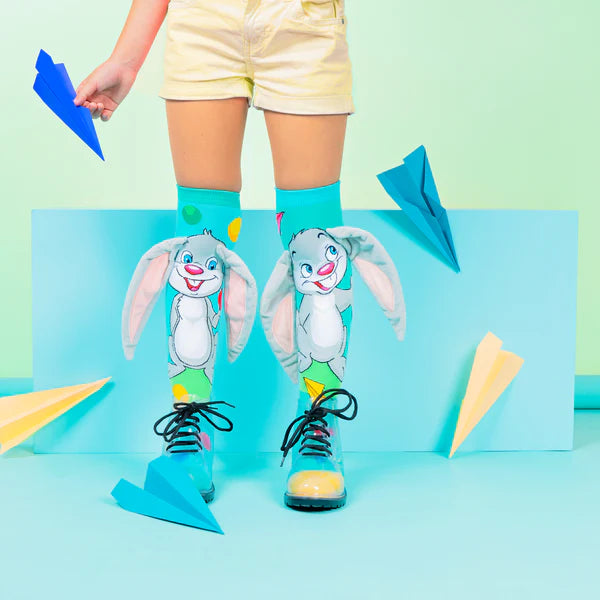 HOP HOP BUNNY KNEE HIGH SOCKS