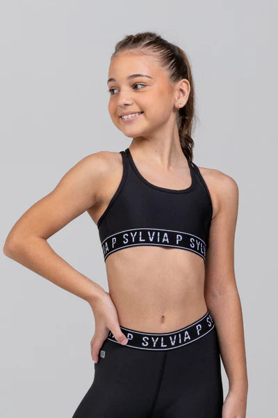 ICONIC SP CROP TOP - BLACK