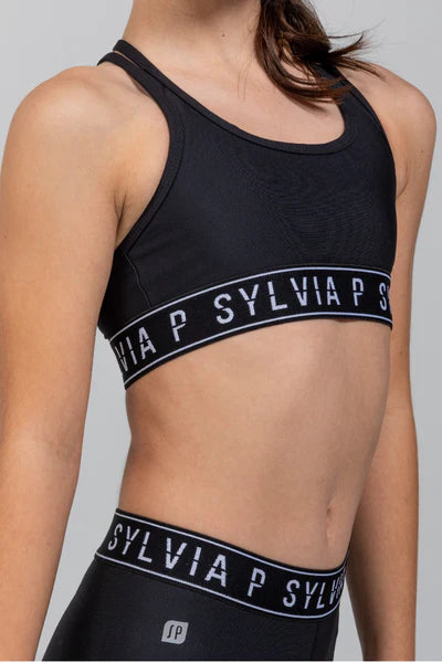 ICONIC SP CROP TOP - BLACK