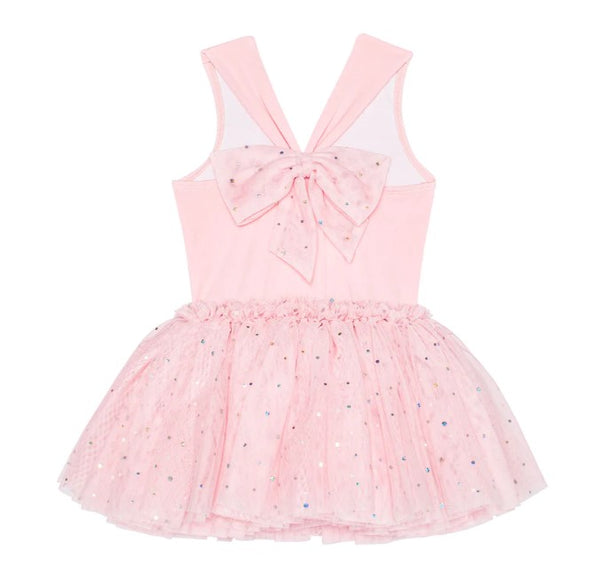 MINNIE BOW BACK SHORT TUTU DRESS (CHILDS)