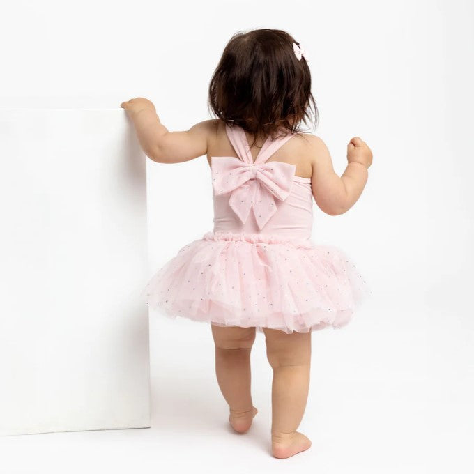 MINNIE BABY BALLET BOW BACK TUTU DRESS