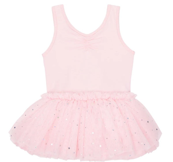 NINA BABY BALLET SEQUIN TUTU DRESS WITH BOW