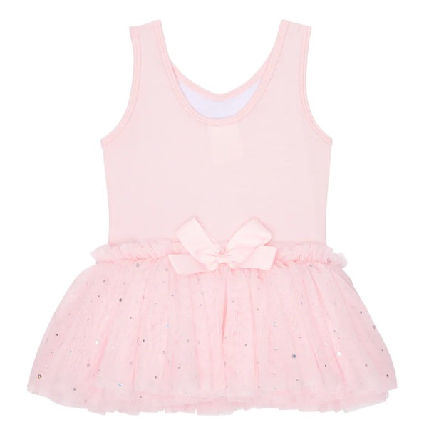 NINA BABY BALLET SEQUIN TUTU DRESS WITH BOW
