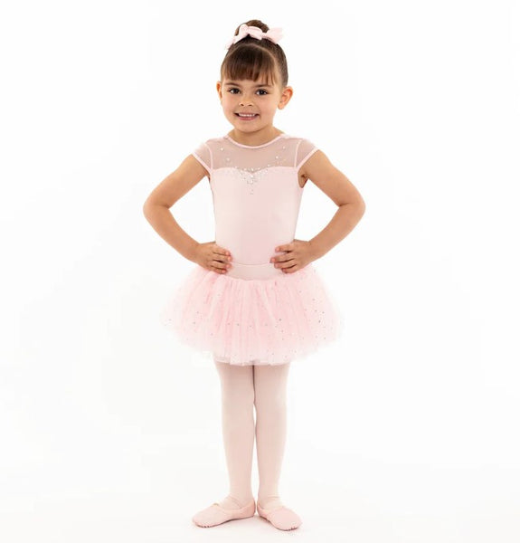 ROSALINE JEWELLED SWEETHEART NECKLINE LEOTARD