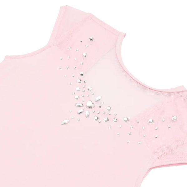 ROSALINE JEWELLED SWEETHEART NECKLINE LEOTARD