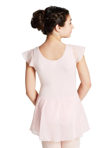 FLUTTER SLEEVE DRESS - GIRLS