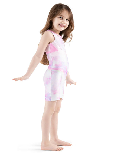 PIXEL POP DREAMSCAPE BIKETARD - CHILD