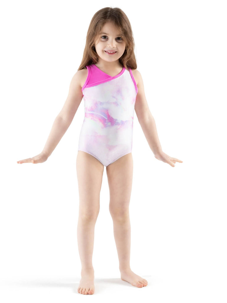 PIXEL POP RAINBOW POP LEOTARD - CHILD