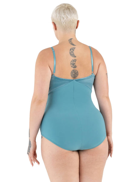 VELVET FOREST PINE LEOTARD