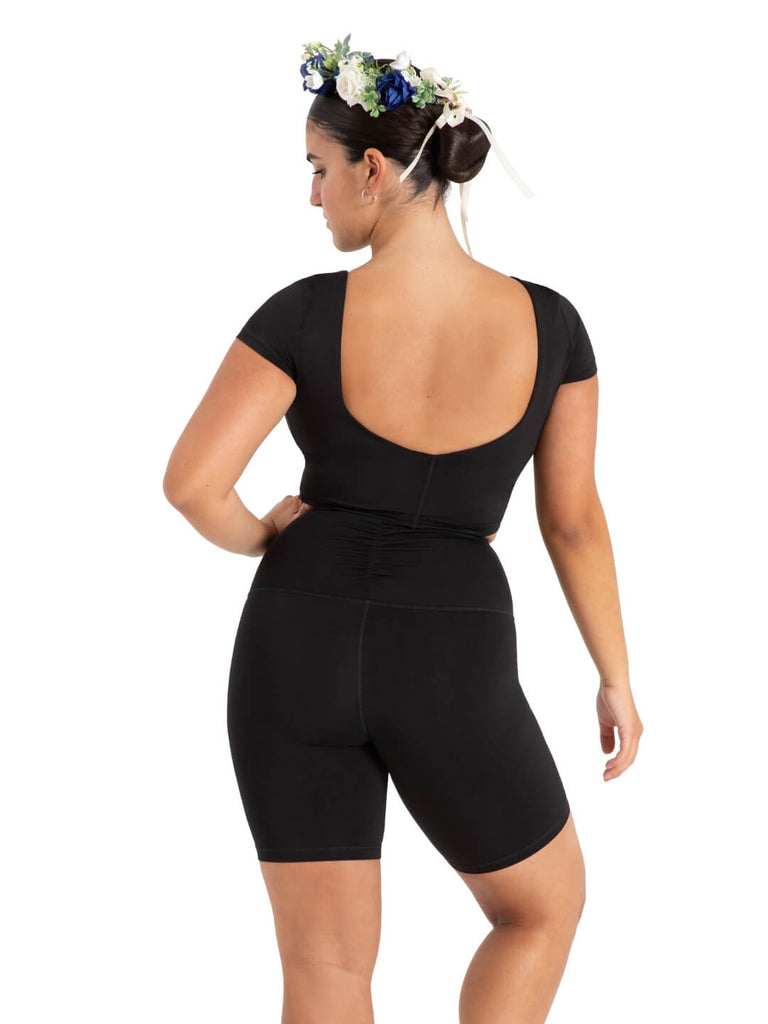 WILDFLOWER BUTTERCUP BIKE SHORT - ADULT