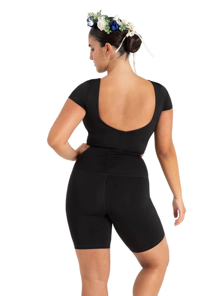 WILDFLOWER BUTTERCUP BIKE SHORT - ADULT