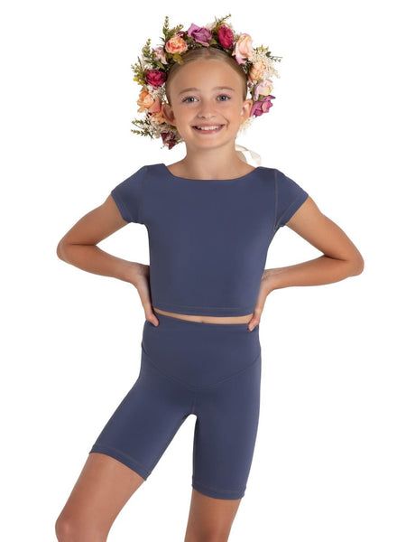 WILDFLOWER BUTTERCUP BIKE SHORT - GIRLS