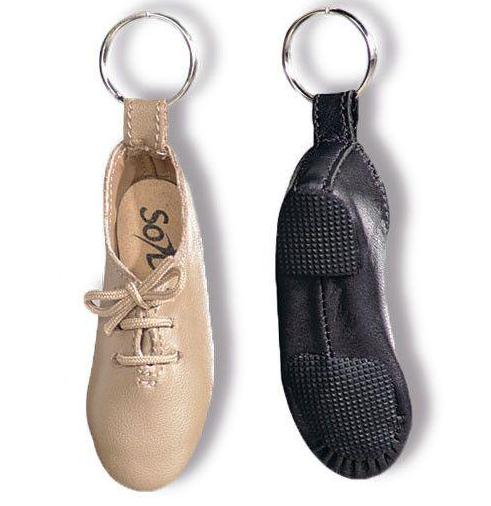 MINI JAZZ SHOE KEYRING - First Class Dancewear NQ