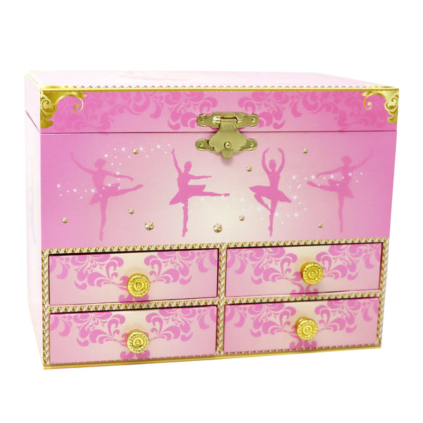 ROMANTIC BALLET MUSICAL JEWELLERY BOX (MEDIUM)