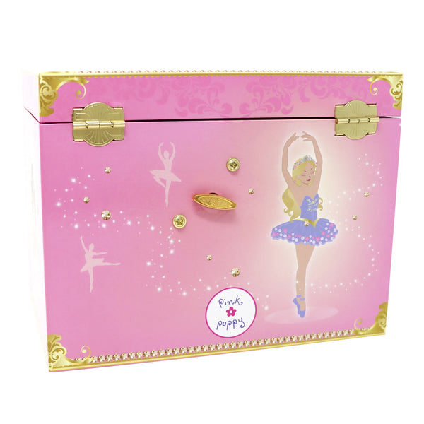 ROMANTIC BALLET MUSICAL JEWELLERY BOX (MEDIUM)