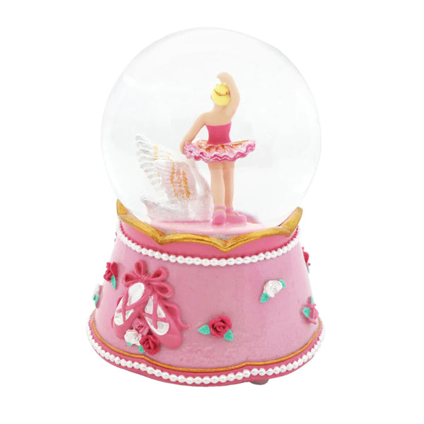 LITTLE BALLET DANCER MUSICAL SNOW GLOBE