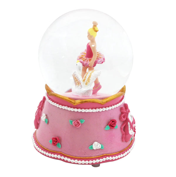 LITTLE BALLET DANCER MUSICAL SNOW GLOBE