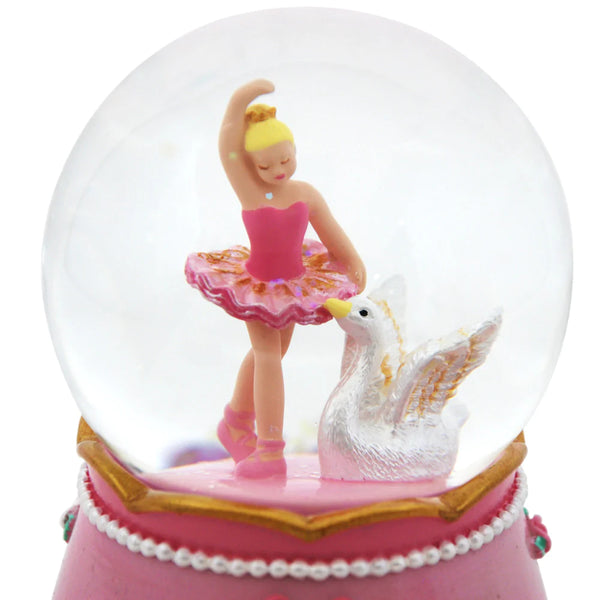 LITTLE BALLET DANCER MUSICAL SNOW GLOBE