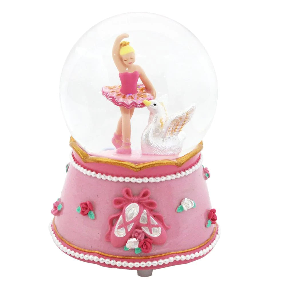LITTLE BALLET DANCER MUSICAL SNOW GLOBE