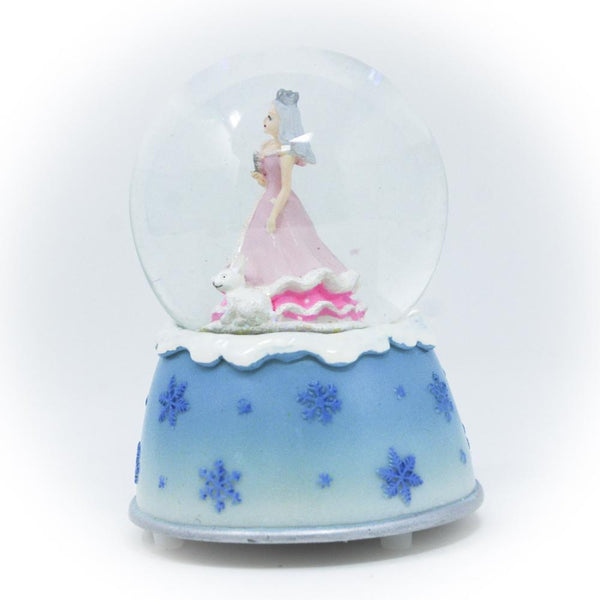 SNOW PRINCESS MUSICAL SNOW GLOBE