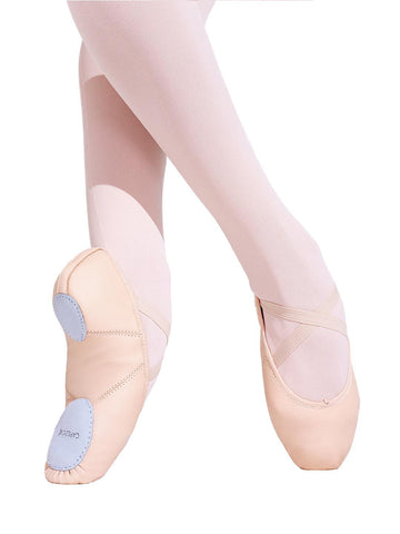 JULIET BALLET SHOE LEATHER - SPLIT SOLE (CHILDS) - First Class Dancewear NQ