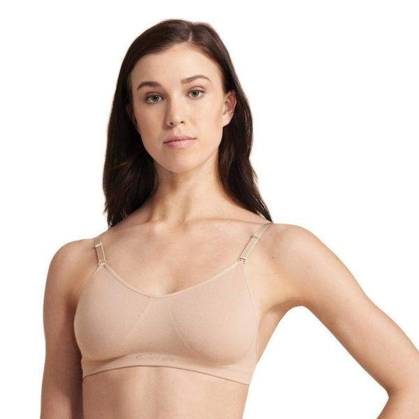 SEAMLESS CLEAR BACK BRA - First Class Dancewear NQ