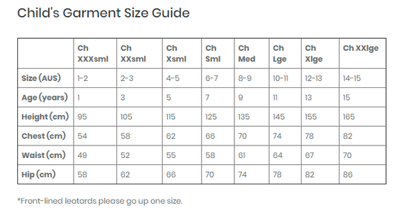 CHRISTINA SHORT TACTEL - First Class Dancewear NQ