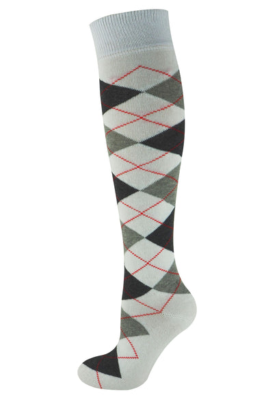 MY SOCKS ARGYLE KNEE HIGH SOCKS