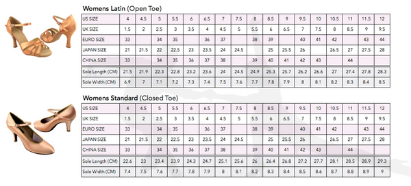 LADIES DANCESPORT SATIN CD2166