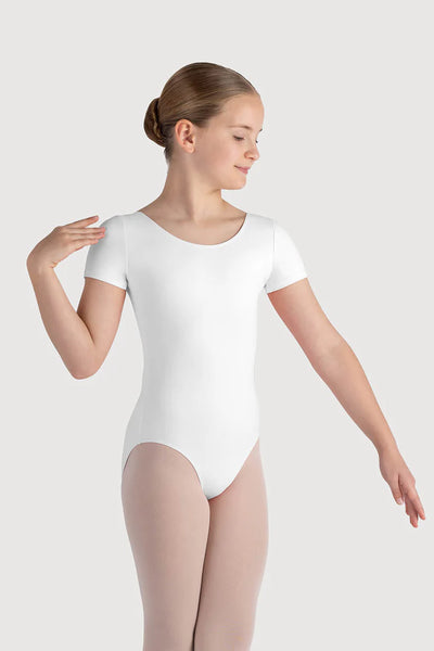 BLOCH OVERTURE OLISIA SHORT SLEEVE GIRLS LEOTARD