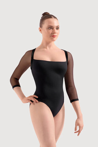 BLOCH MAMSELLE WOMENS 3/4 SLEEVE LEOTARD - First Class Dancewear NQ