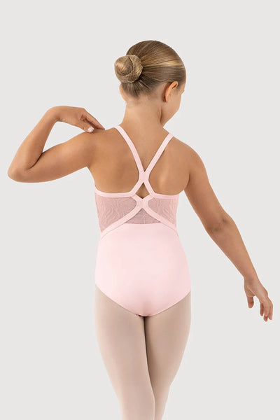 BLOCH TANYA MESH RACER BACK GIRLS LEOTARD