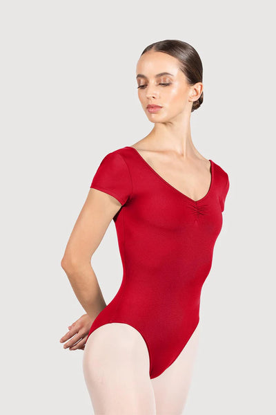 BLOCH PENNY WOMENS CAP SLEEVE LEOTARD