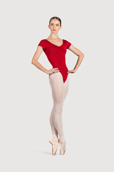BLOCH PENNY WOMENS CAP SLEEVE LEOTARD