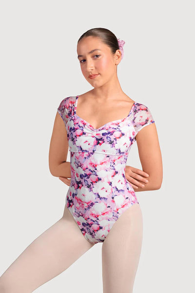 BLOCH BELVIA FITTED CAL SLEEVE WOMENS LEOTARD