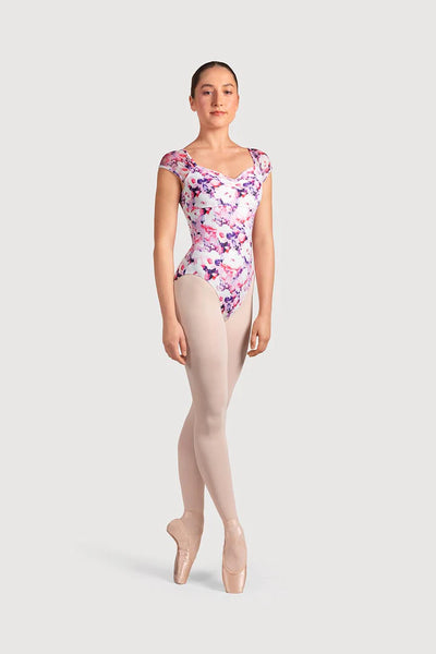 BLOCH BELVIA FITTED CAL SLEEVE WOMENS LEOTARD