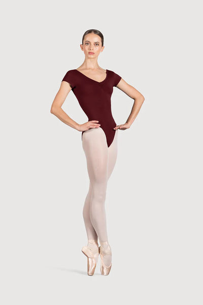 BLOCH PENNY WOMENS CAP SLEEVE LEOTARD