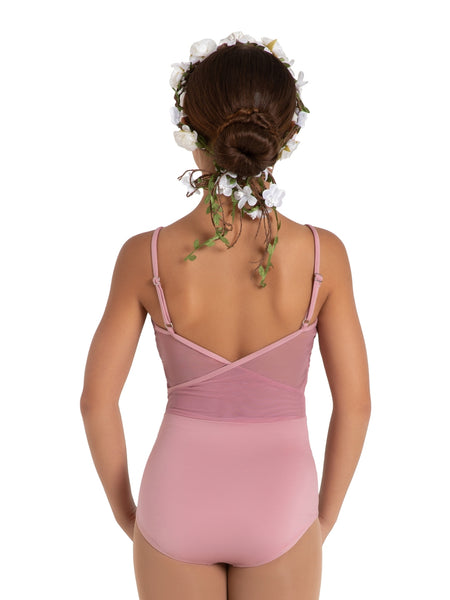 WILDFLOWER ROSE CAMISOLE LEOTARD - CHILD