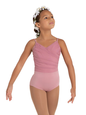 WILDFLOWER ROSE CAMISOLE LEOTARD - CHILD