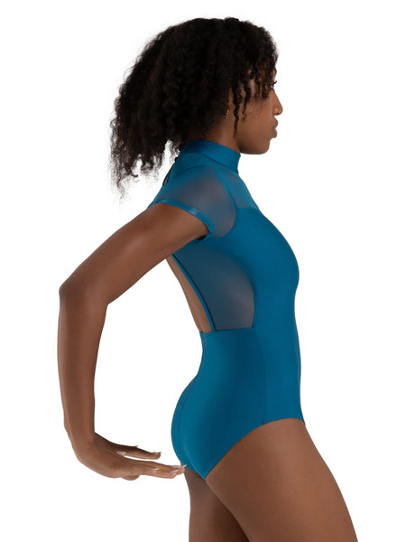 COASTAL BLOOM BLACKTHORN LEOTARD