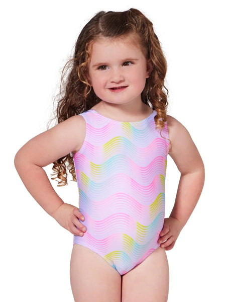 SUNSET WAVE SUNRISE LEOTARD - CHILD - First Class Dancewear NQ