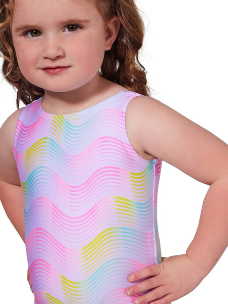 SUNSET WAVE SUNRISE LEOTARD - CHILD - First Class Dancewear NQ