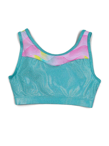 SUNSET WAVE TROPICAL TOP - CHILD - First Class Dancewear NQ