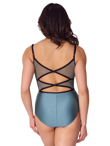 ENCHANTED CONTRAST BRILLIANCE CAMISOLE LEOTARD - First Class Dancewear NQ